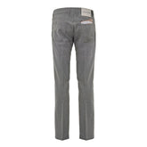 Jacob Cohen Gray Wool Casual Pants